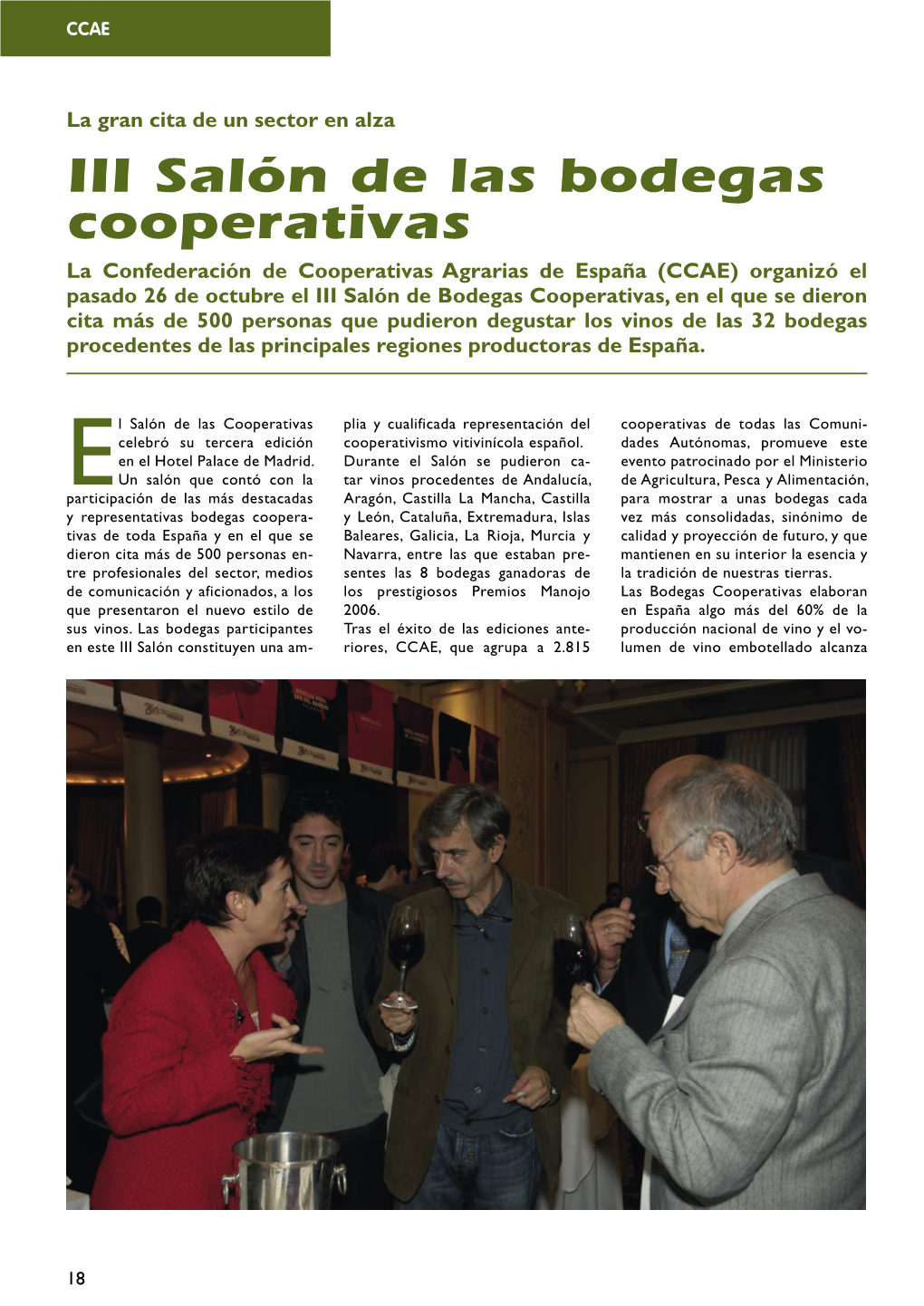 III Salón De Las Bodegas Cooperativas