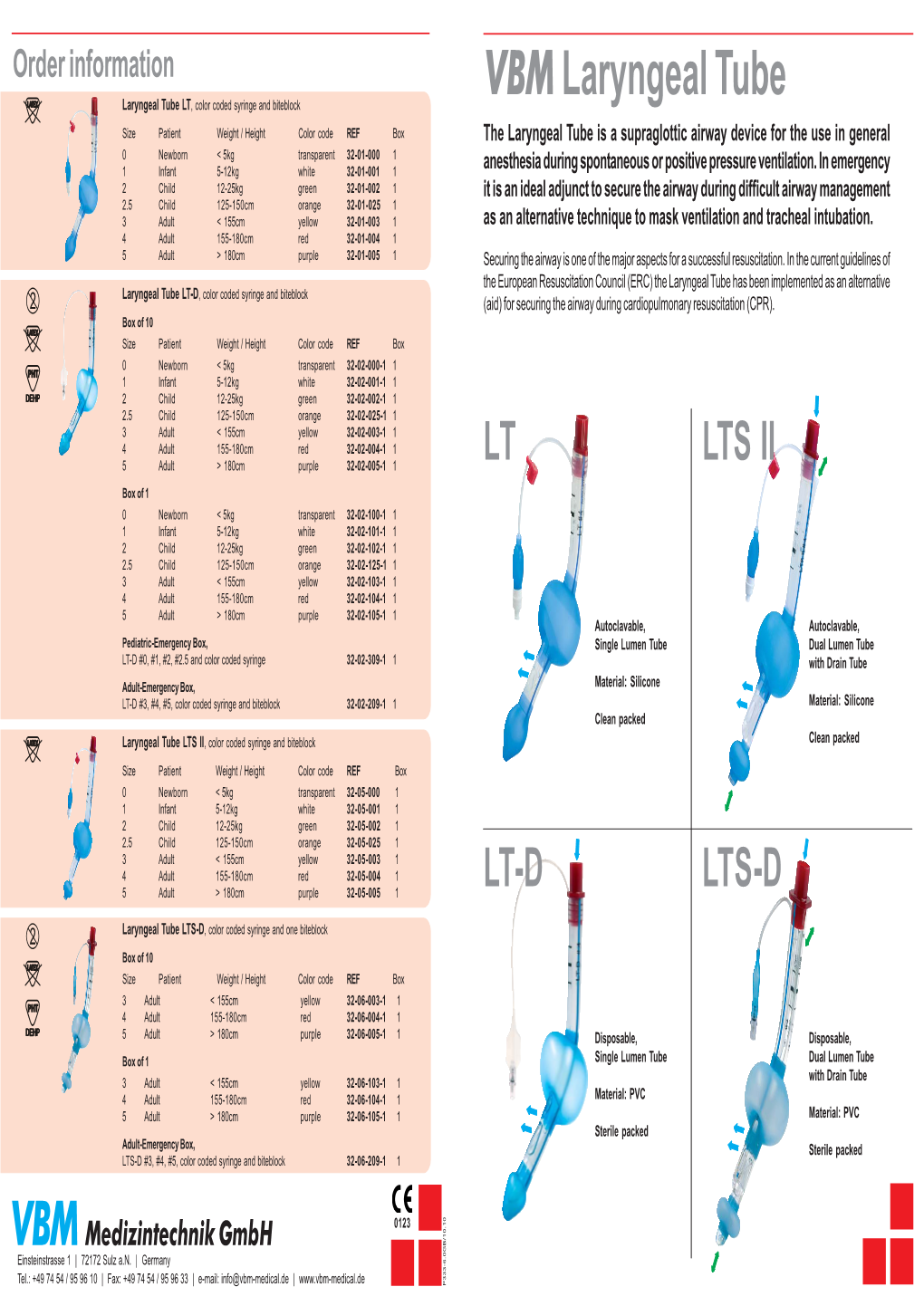 VBM VBM Laryngeal Tube