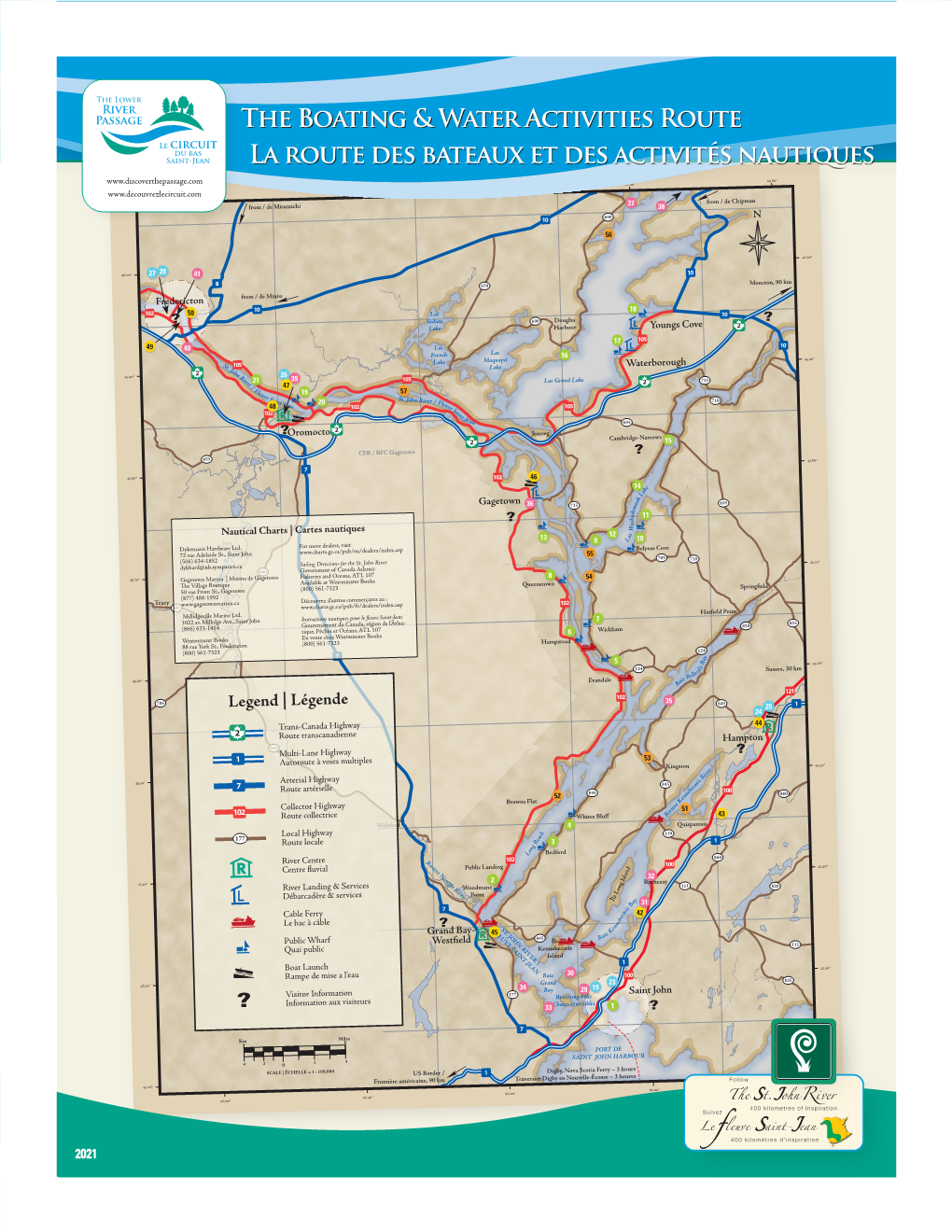 The Boating & Water Activities Route La Route Des Bateaux Et Des