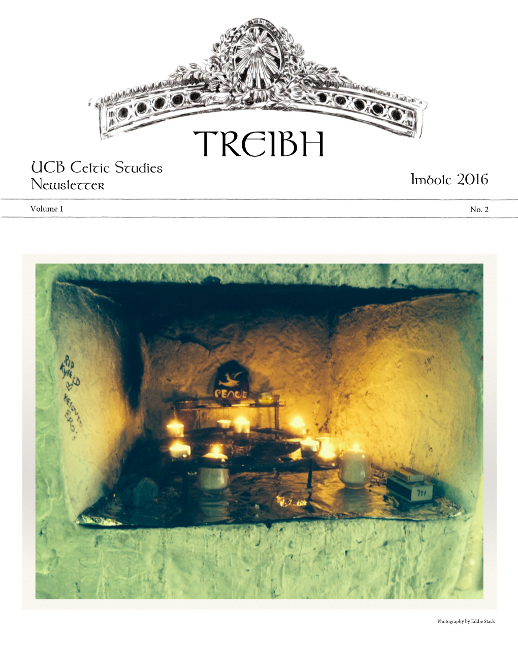 TREIBH UCB Celtic Studies Newsletter Imbolc 2016