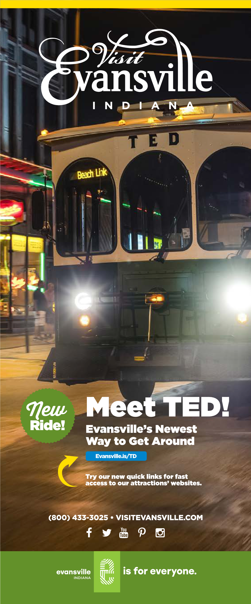 Meet TED! Ride! Evansville’S Newest Way to Get Around