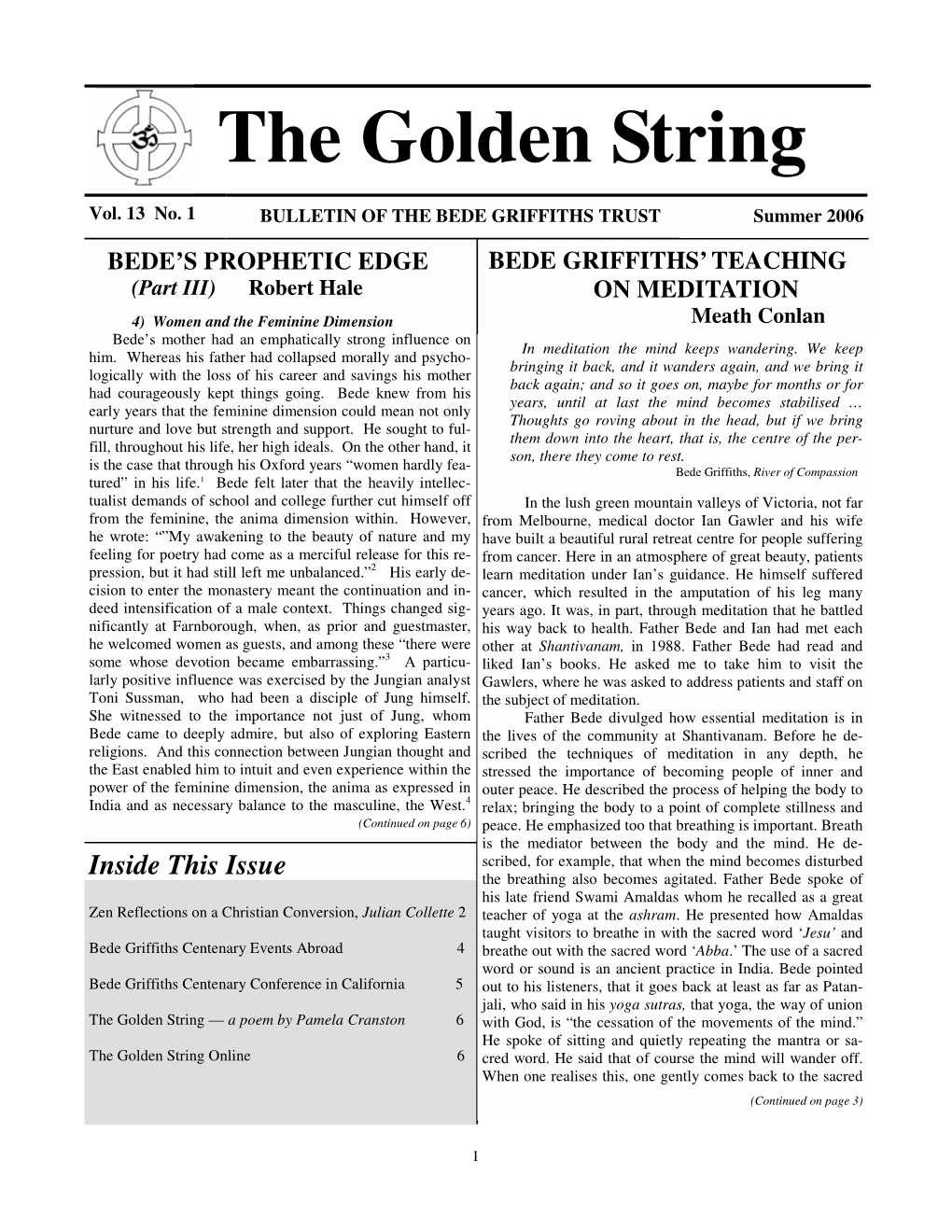 The Golden String