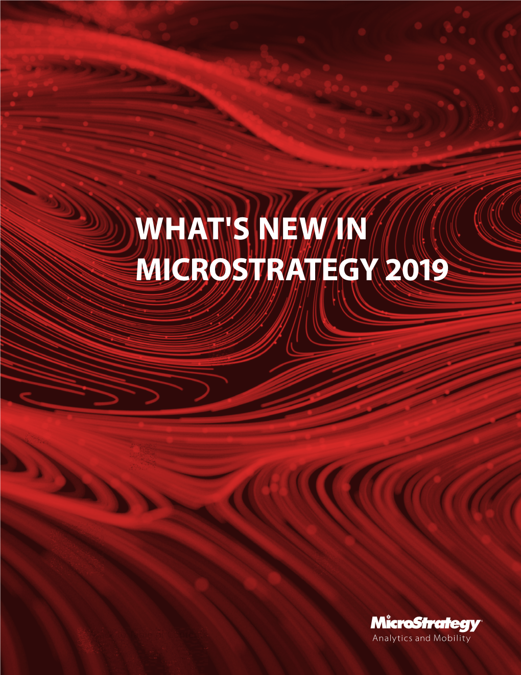 What's New in Microstrategy 2019