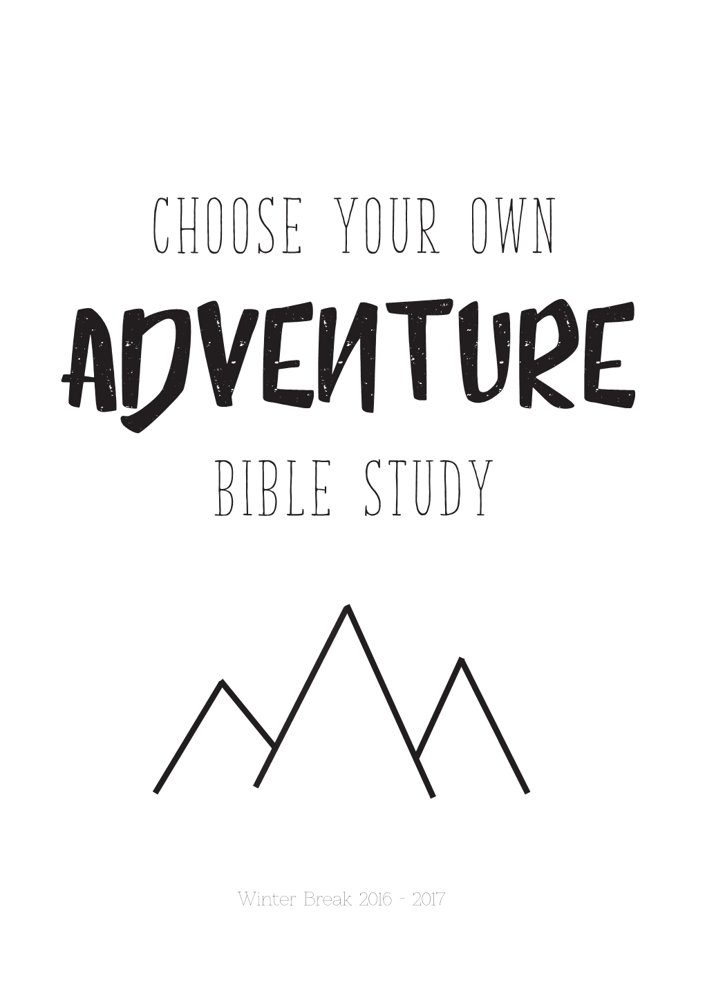 Choose Your Own Bible Study