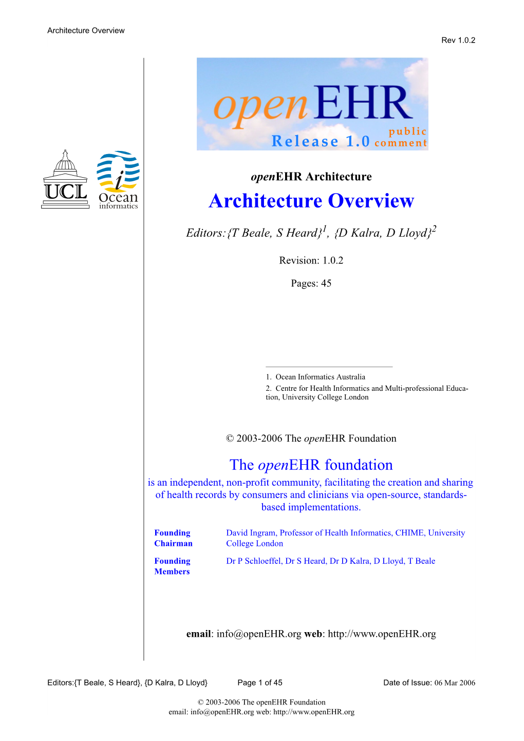 Architecture Overview Rev 1.0.2
