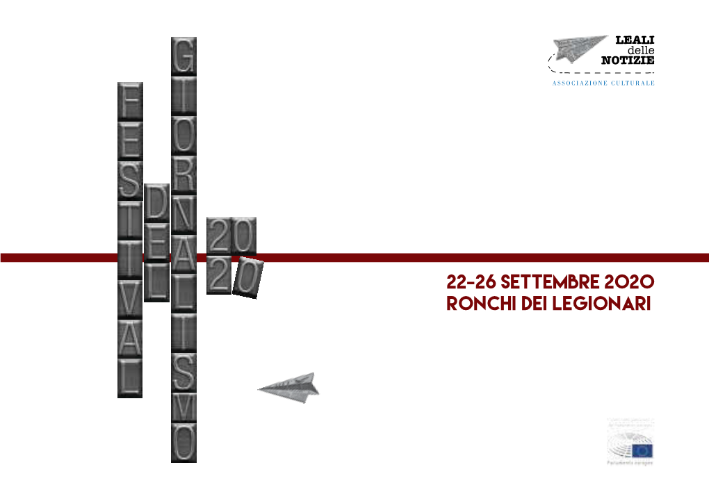 Download Programma Festival Del Giornalismo 2020