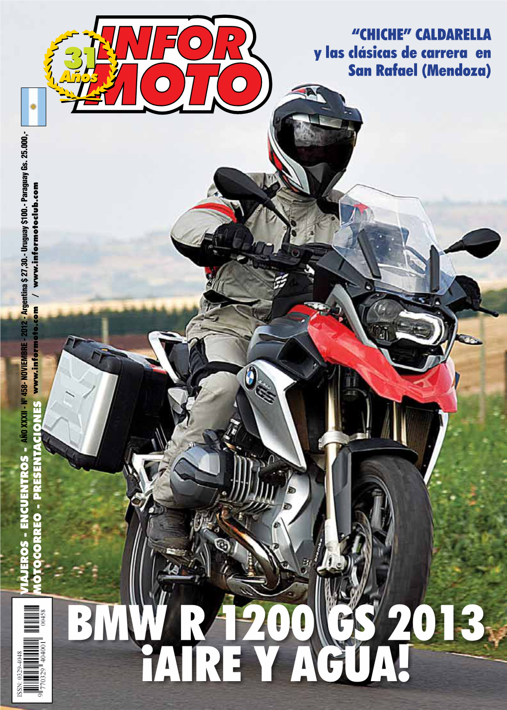 Bmw R 1200 Gs 2013 ¡Aire Y Agua!