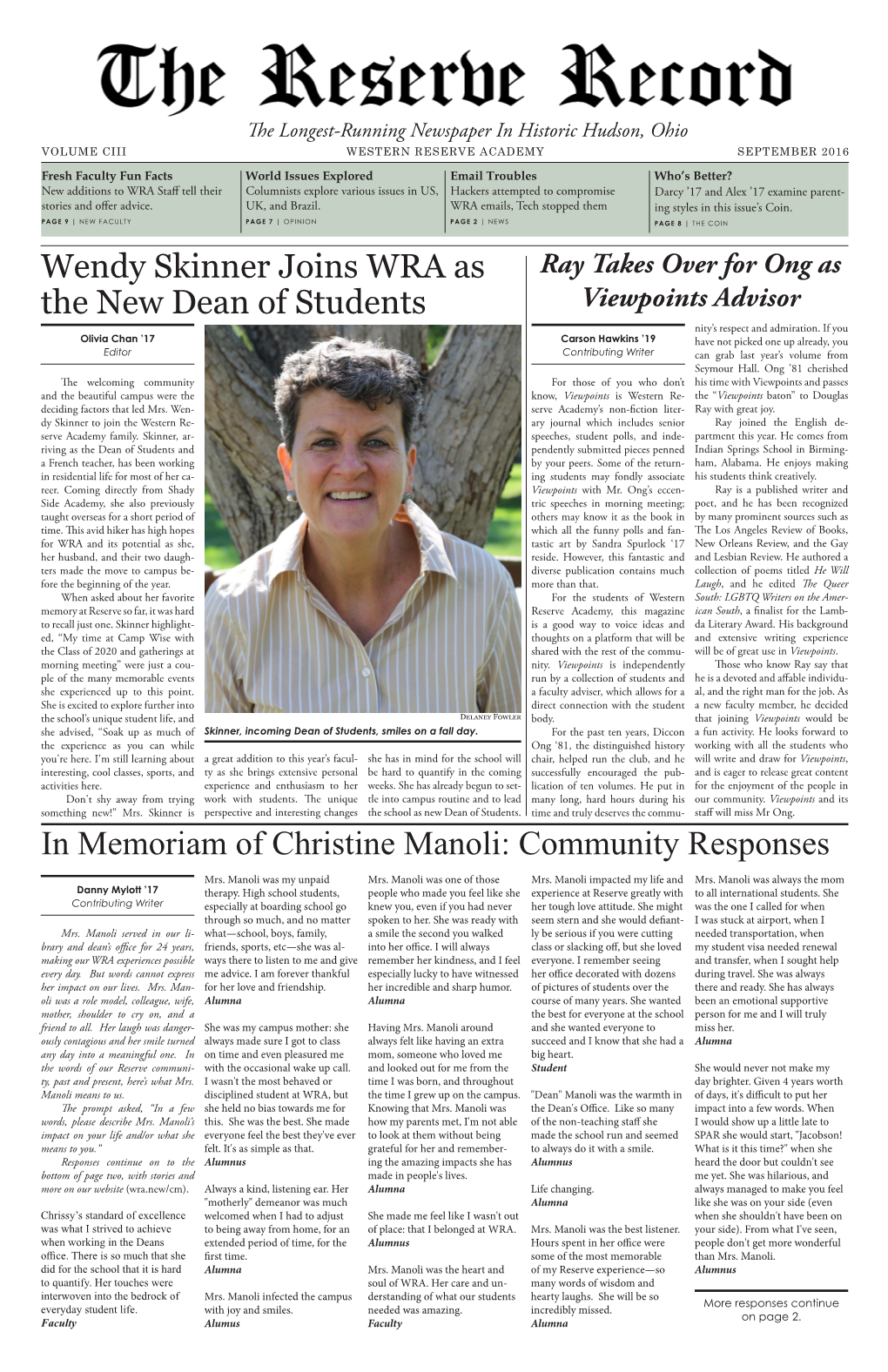 Wendy Skinner Joins WRA As the New