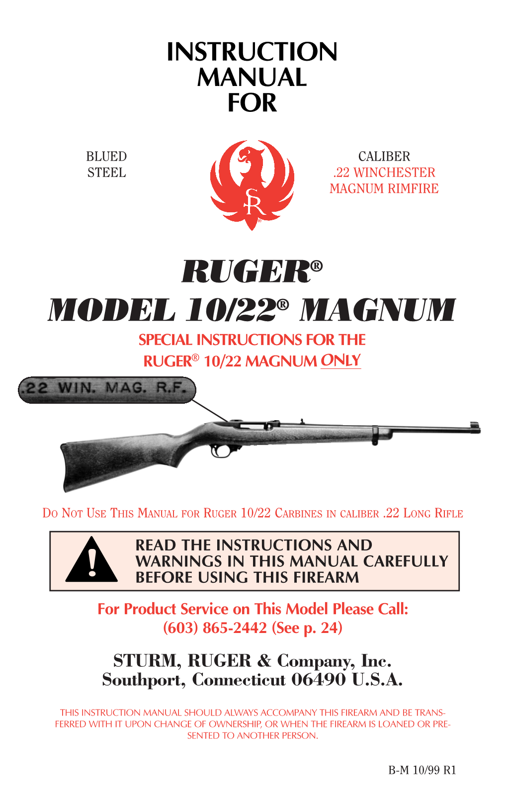 Ruger Model 10-22 Magnum