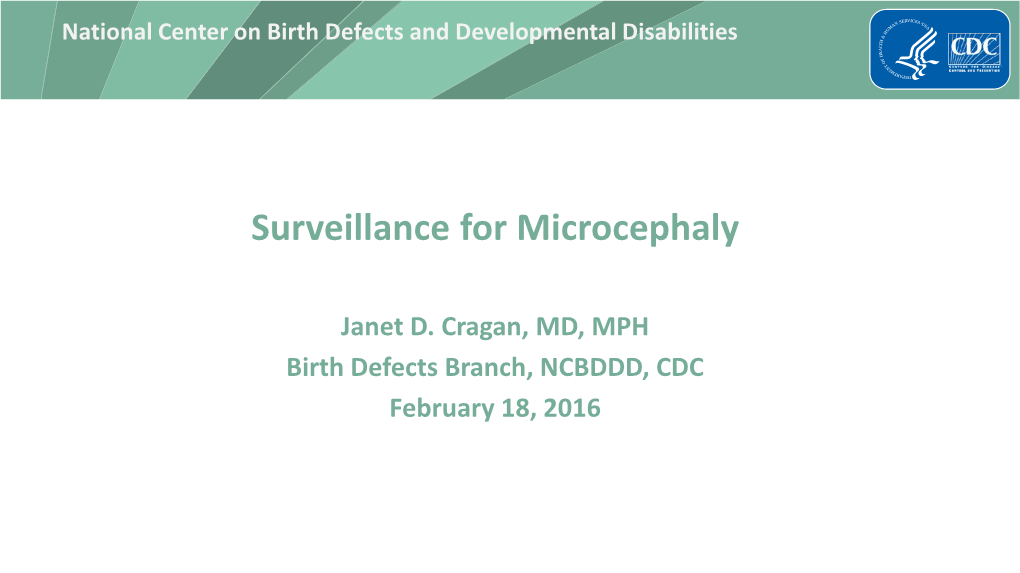 Microcephaly