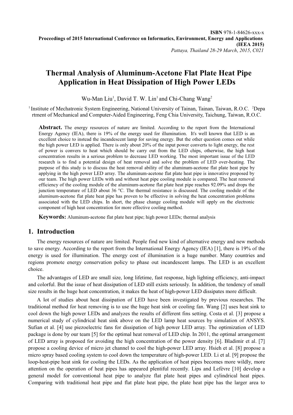 Paper Template for ISCCC 2009