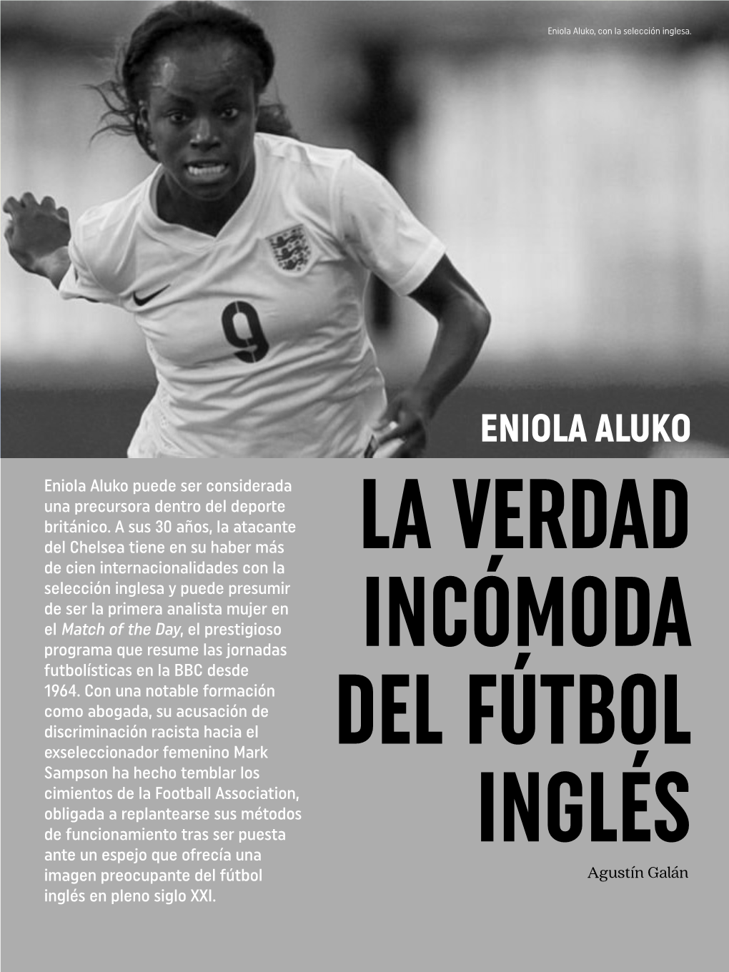 Eniola Aluko, Con La Selección Inglesa