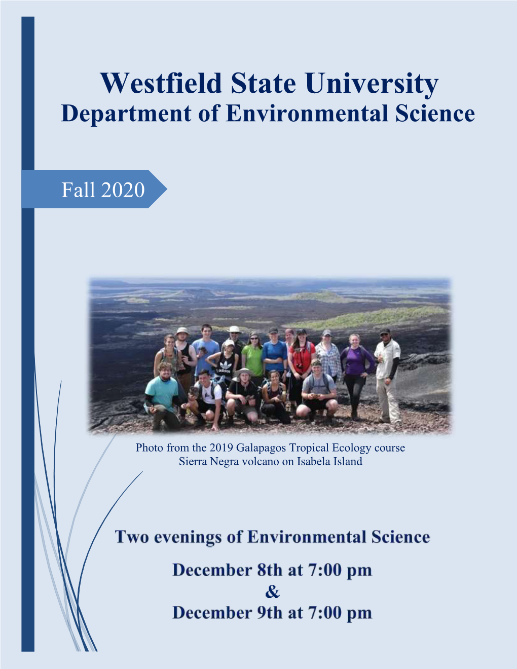 Fall 2020 Environmental Symposium Program