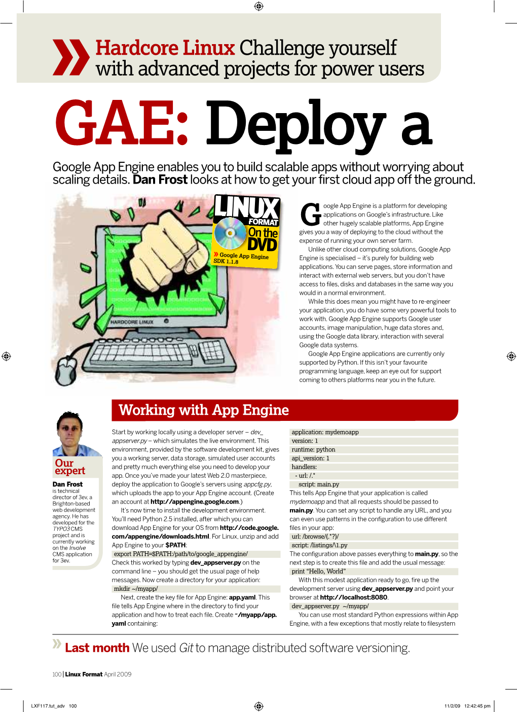 GAE: Deploy a Web Application