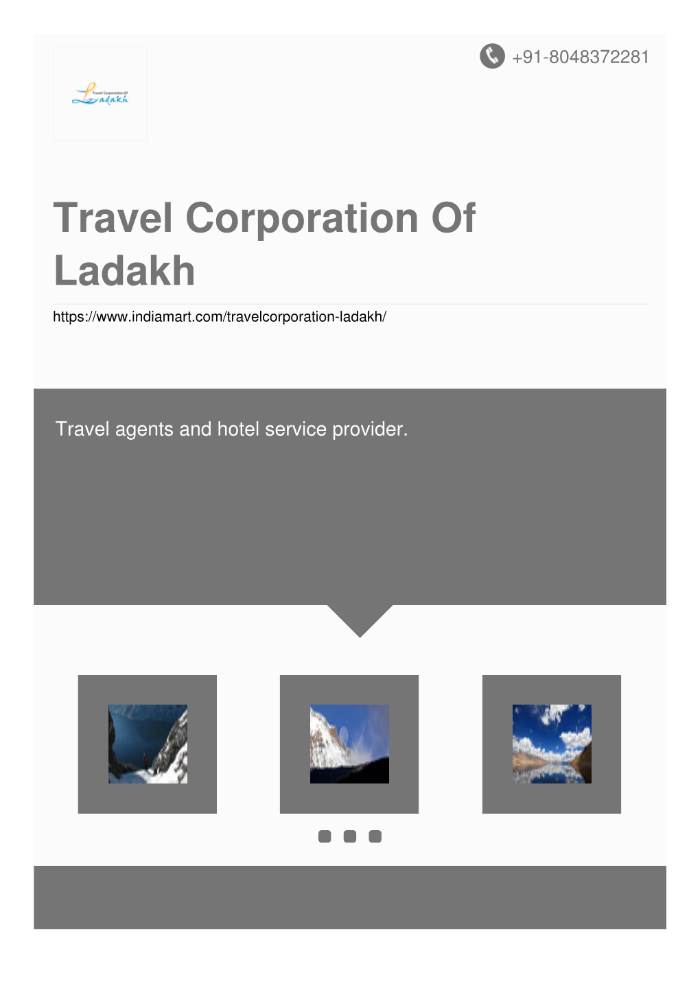 Travel Corporation of Ladakh