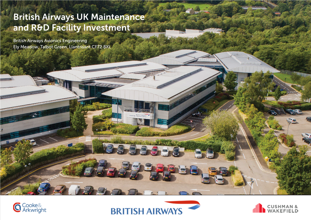 British Airways UK Maintenance and R&D Facility Investment