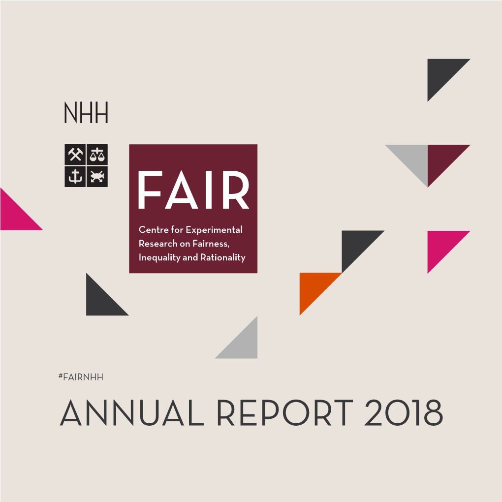 FAIR Annual Report 2018