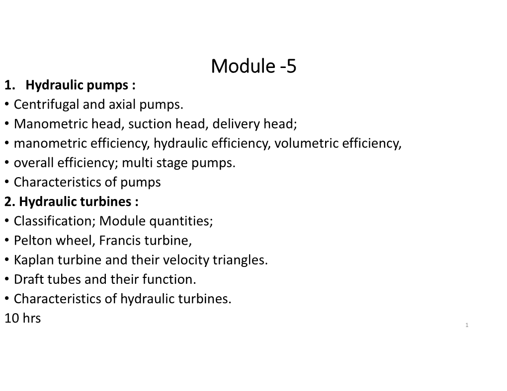 Turbomachines-Module-5.Pdf