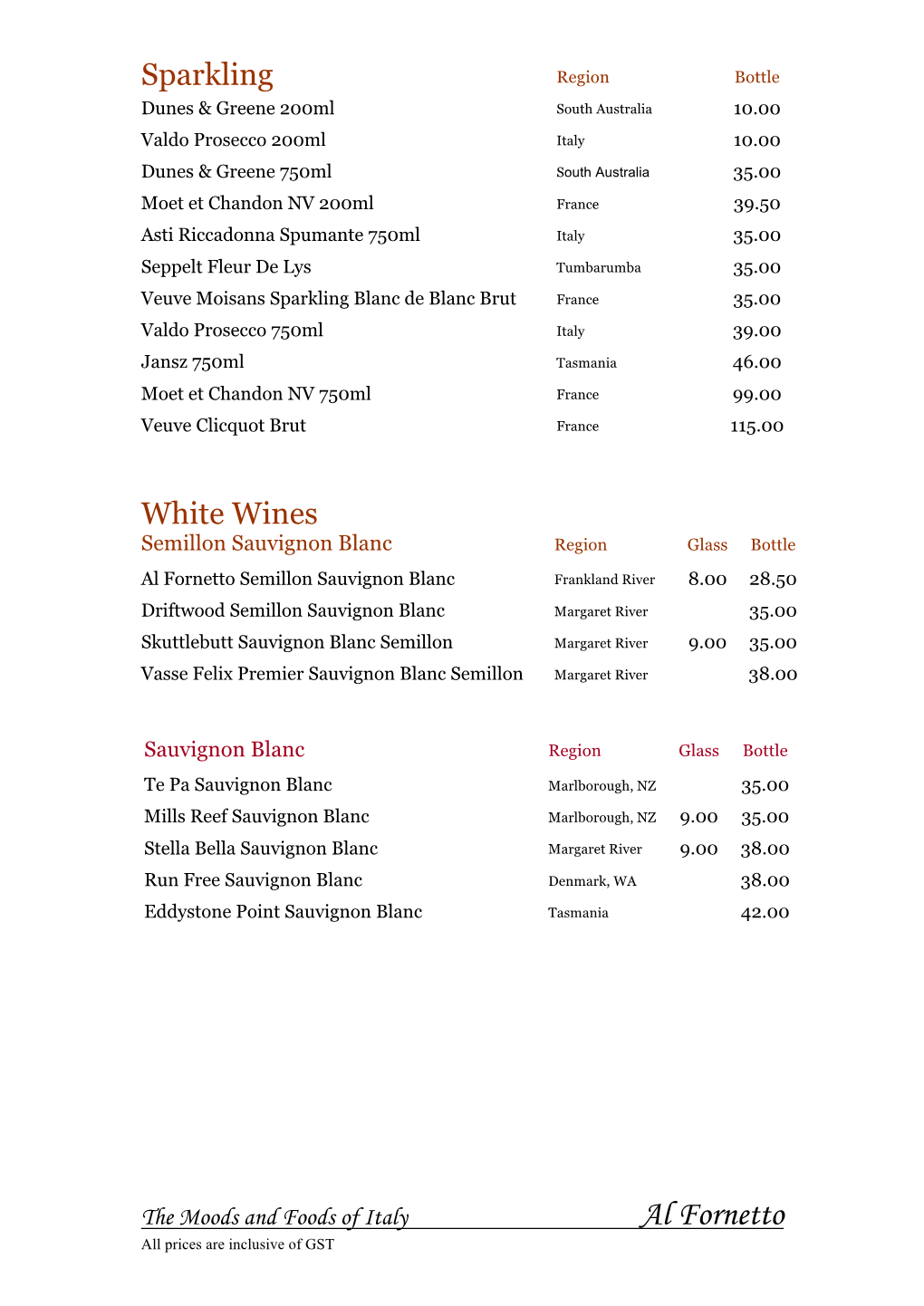 Drinks-List.Pdf