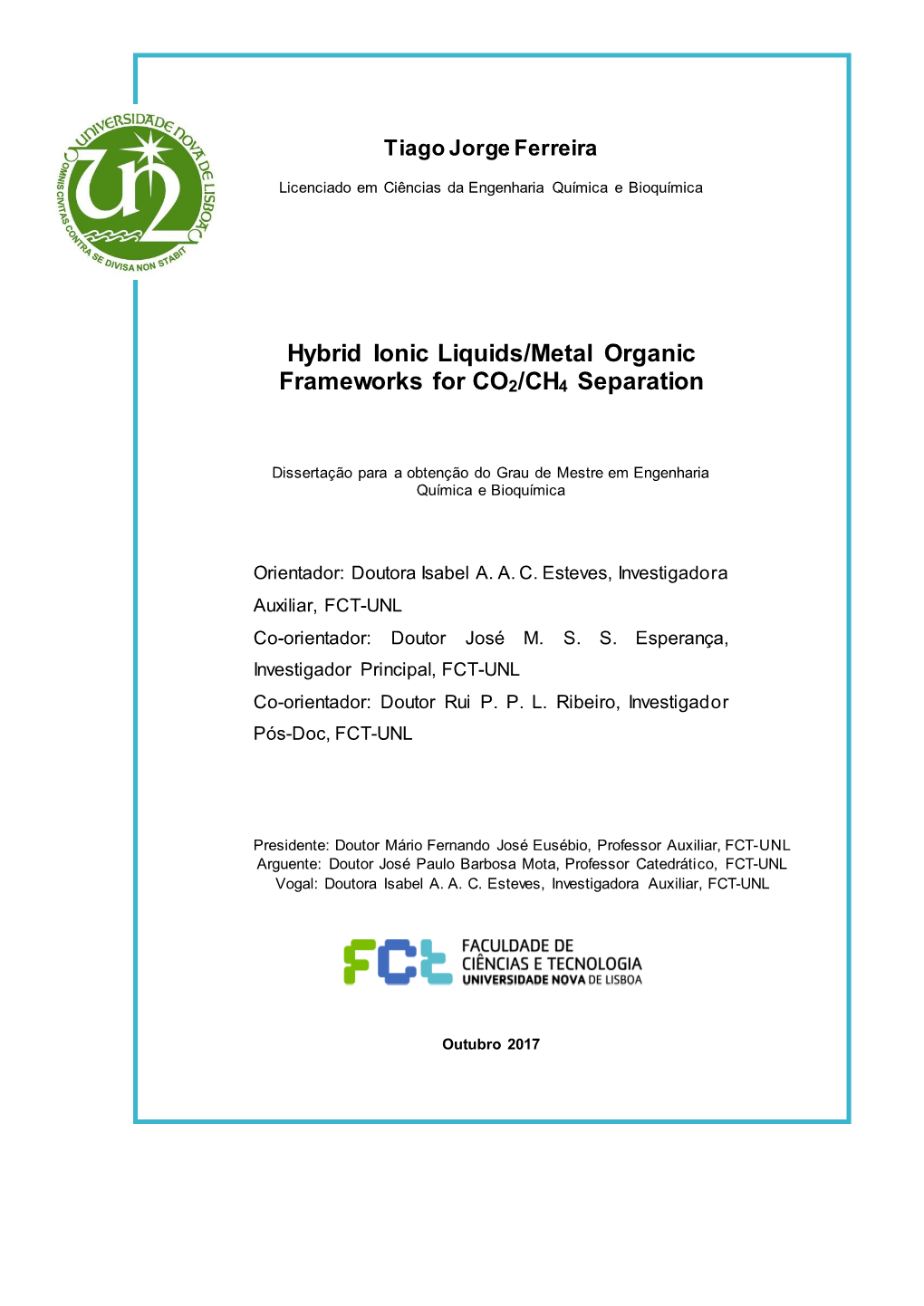 Hybrid Ionic Liquids/Metal Organic Frameworks for CO2/CH4 Separation