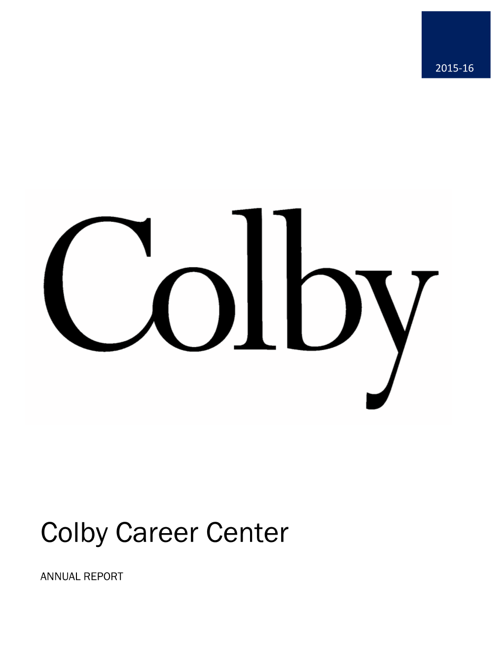 Colby Career Center