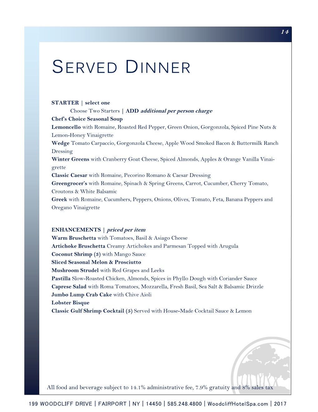 Corporate Menus 2017-No Pricing.Pub