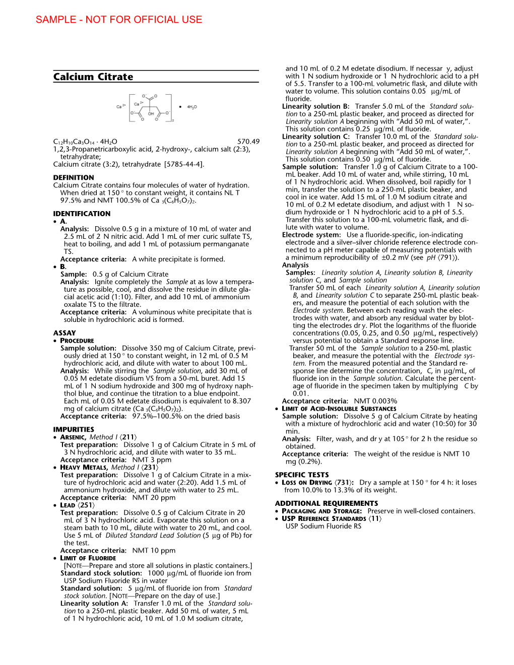 Calcium Citrate Calcium Glubionate Syrup