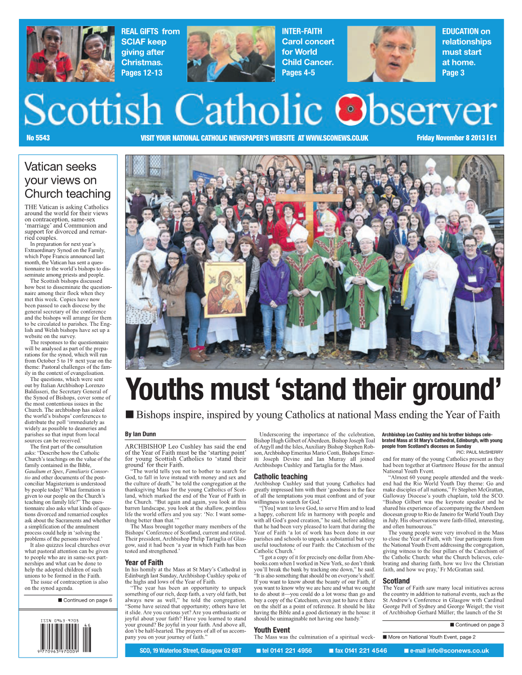 Youths Must 'Stand Their Ground'