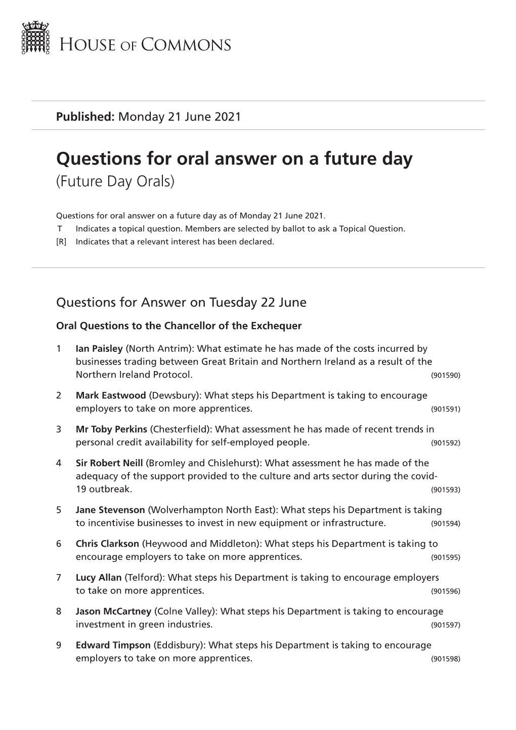 View Future Day Orals PDF File 0.11 MB