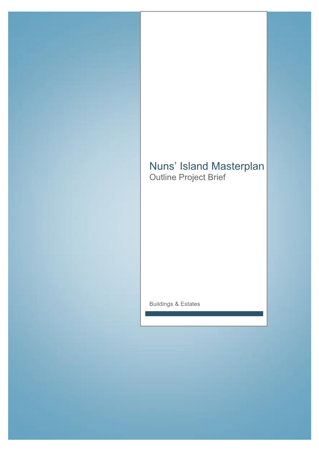 Nuns' Island Masterplan Design Brief