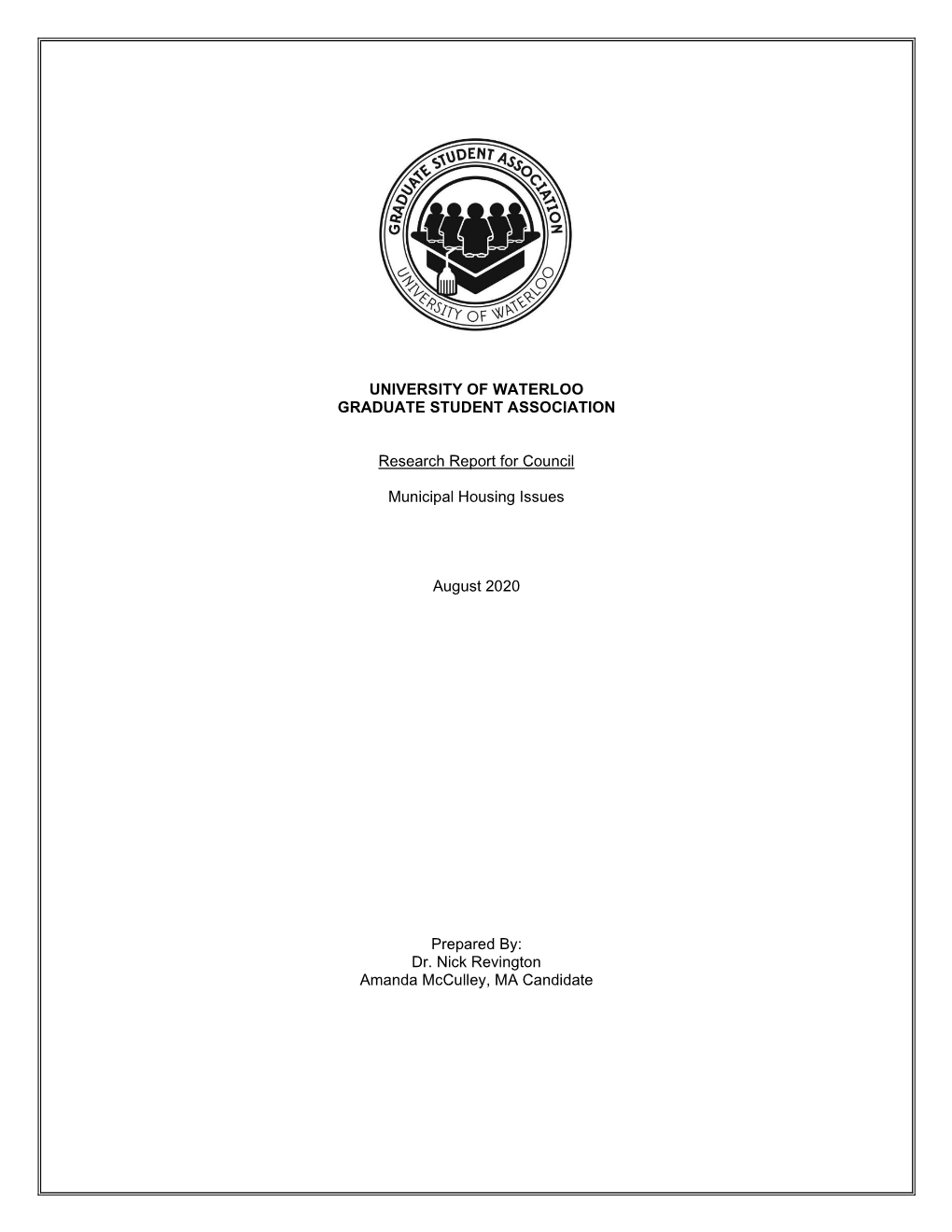 GSA-Research-Housing-Issues.Pdf