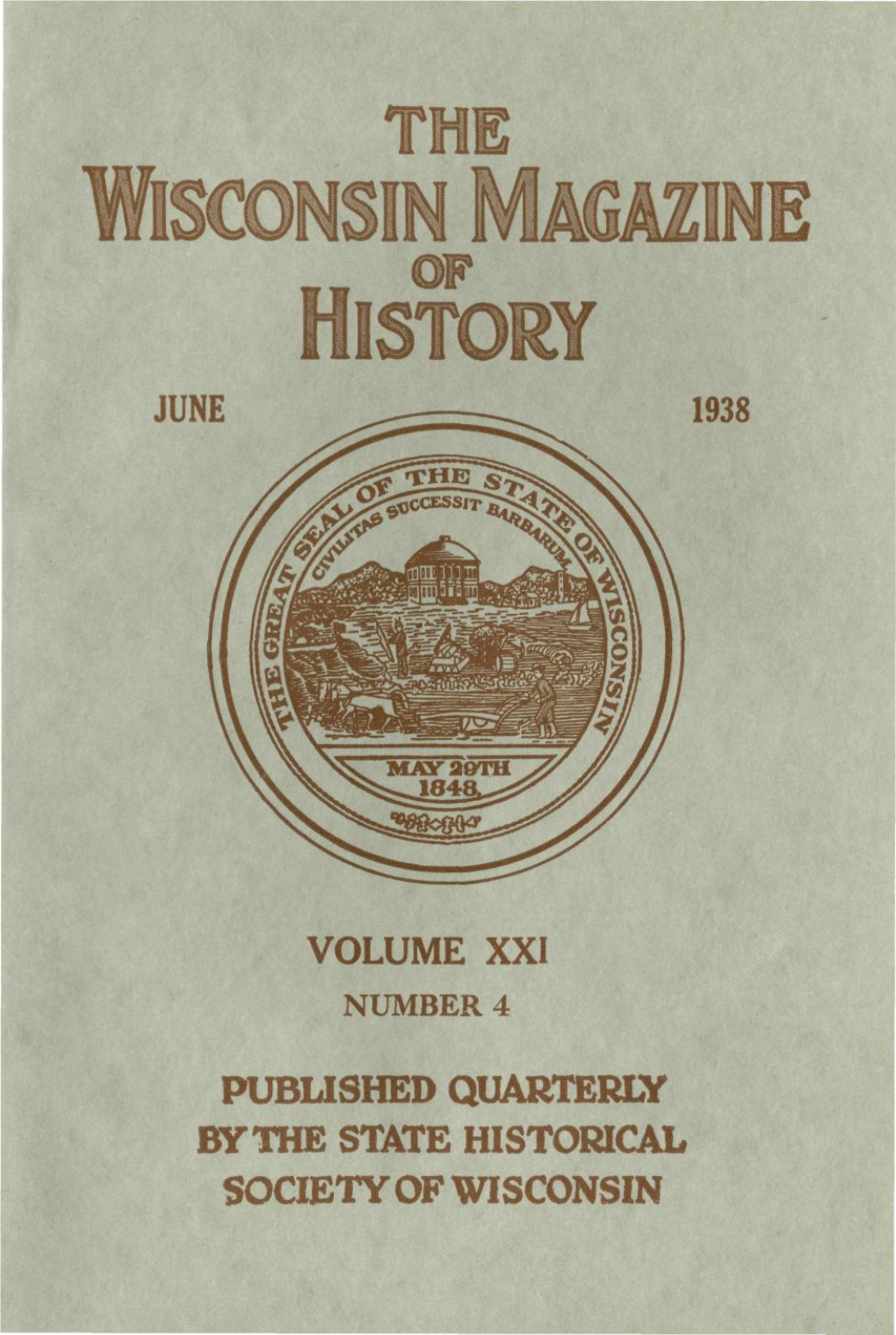 June 1938 Volume