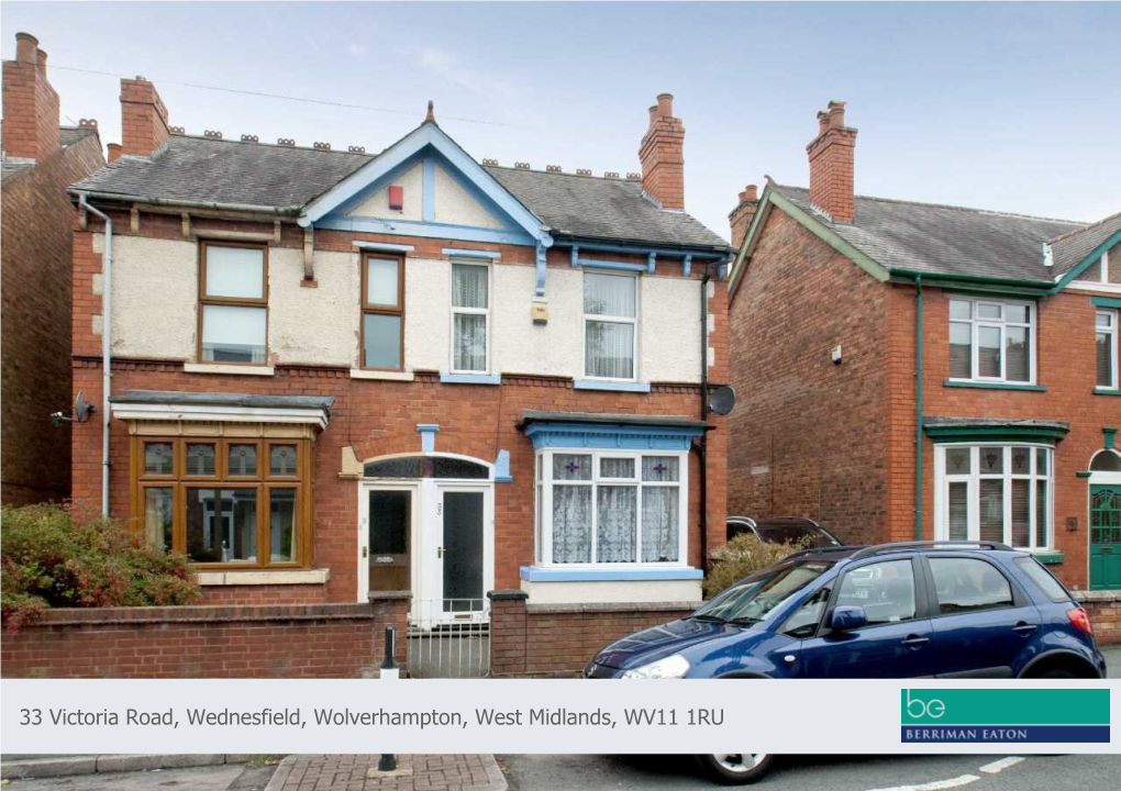 33 Victoria Road, Wednesfield, Wolverhampton, West Midlands