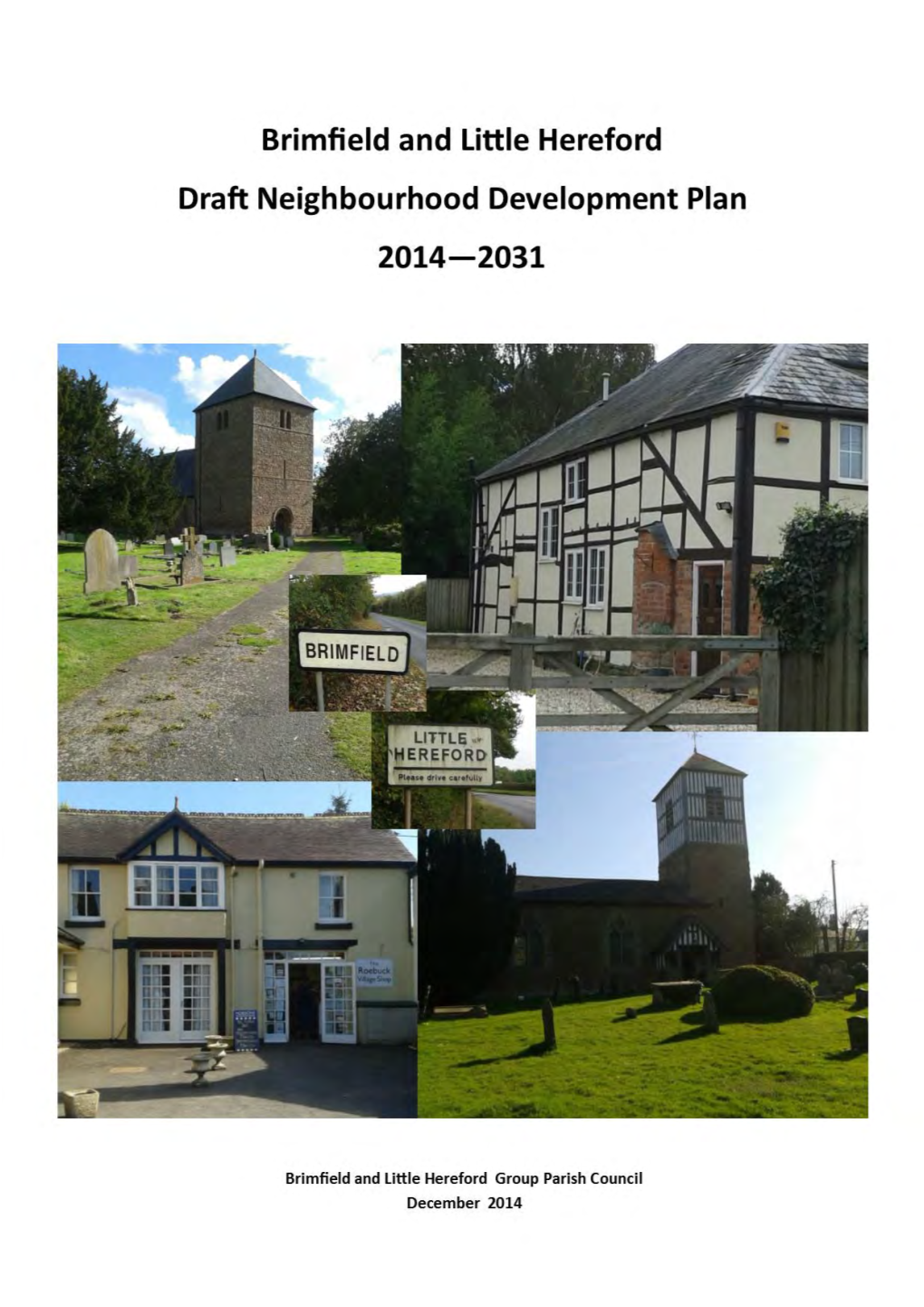 Brimfield and Little Hereford Draft Neighbourhood Development Plan