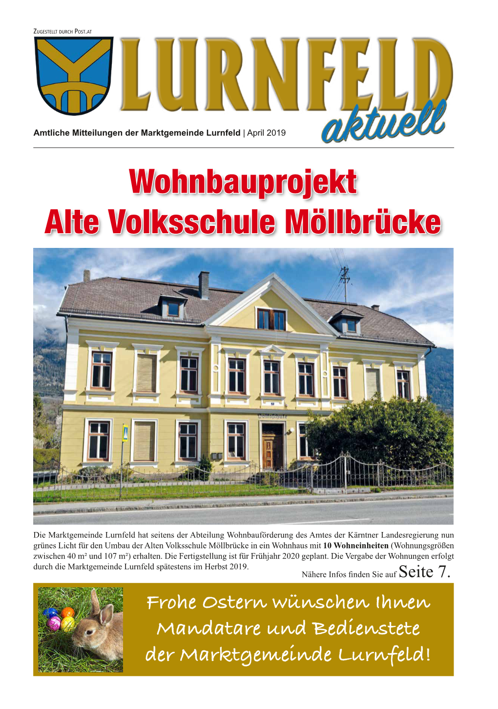 Wohnbauprojekt Alte Volksschule Möllbrücke
