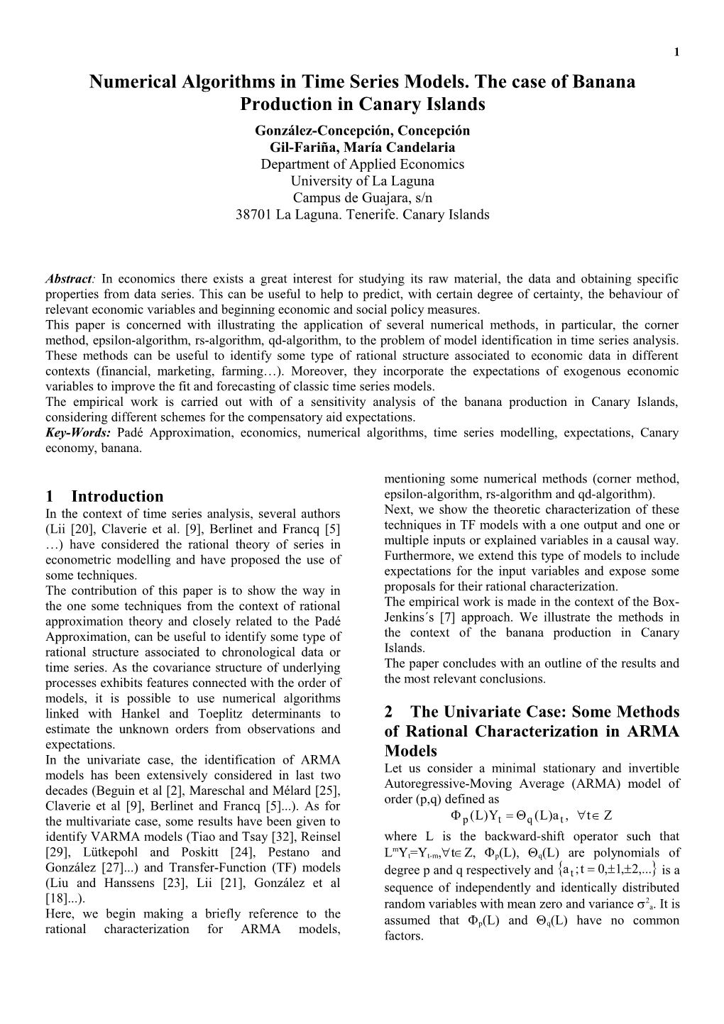 Algunas Técnicas Útiles Para La Identificación