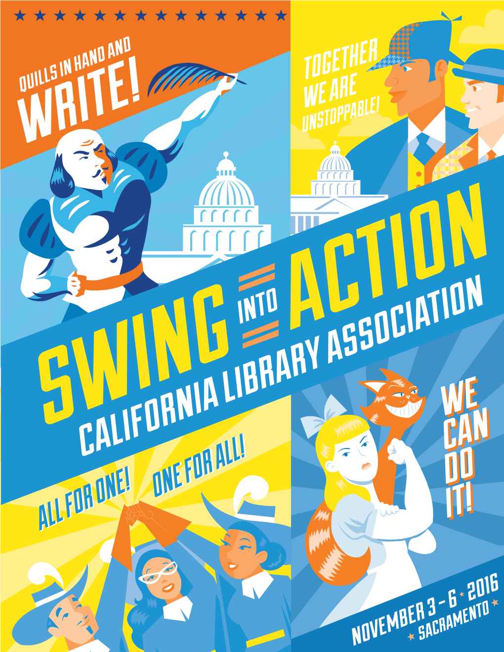 ONE for ALL! Ticketed Event ALL for ONE! Join Us in a Celebration of the Best in California Libraries