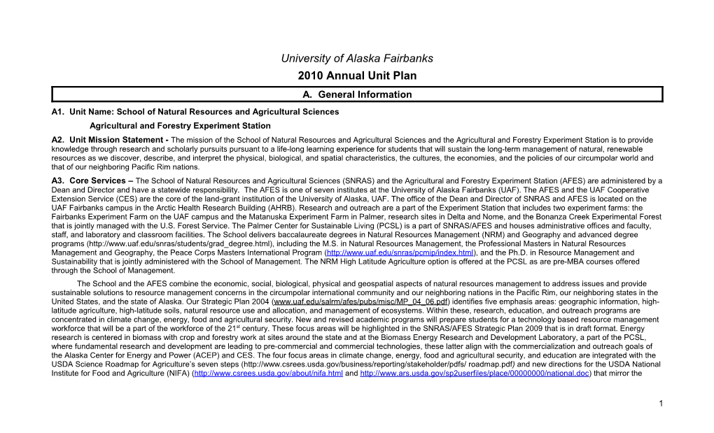 University of Alaska Fairbanks s1