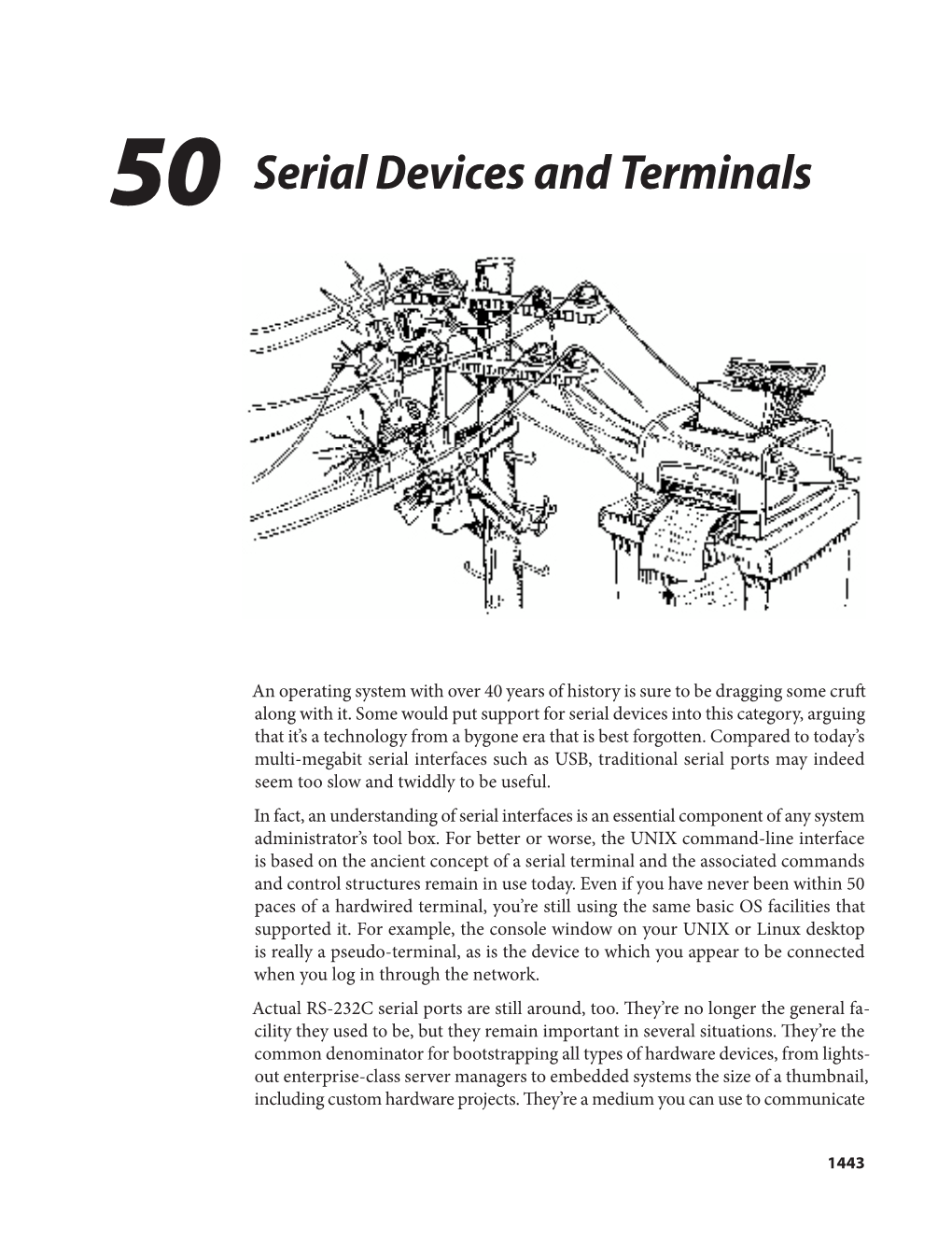 50 Serial Devices and Terminals