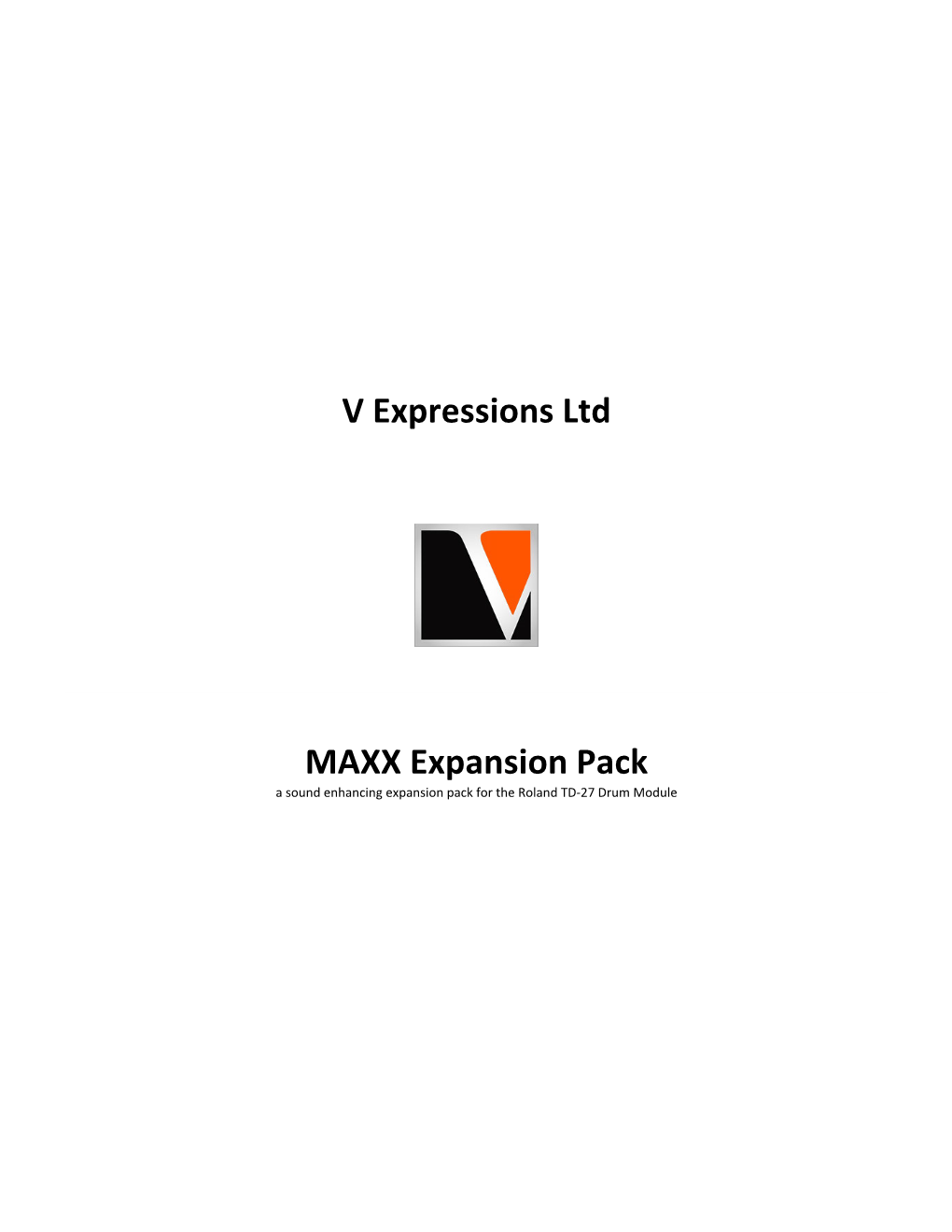 V Expressions Ltd MAXX Expansion Pack