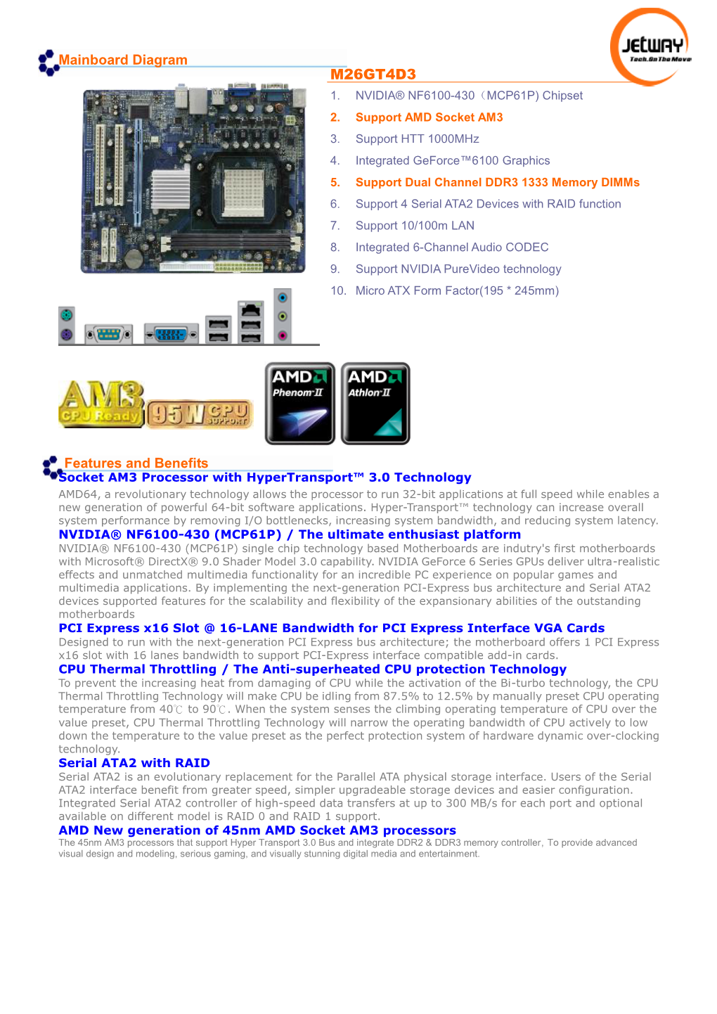 Mainboard Diagram M26GT4D3 1