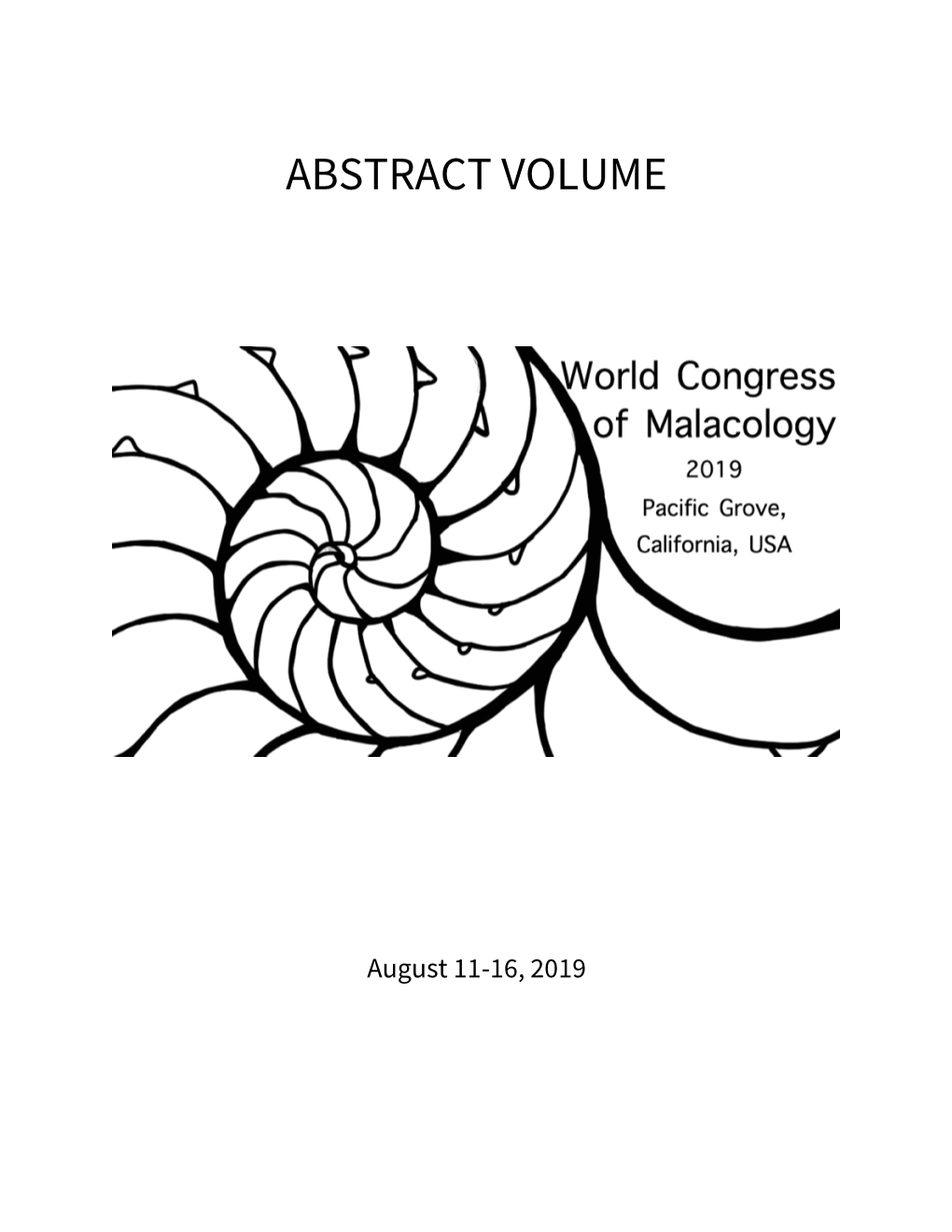 WCM 2019 Abstract Volume