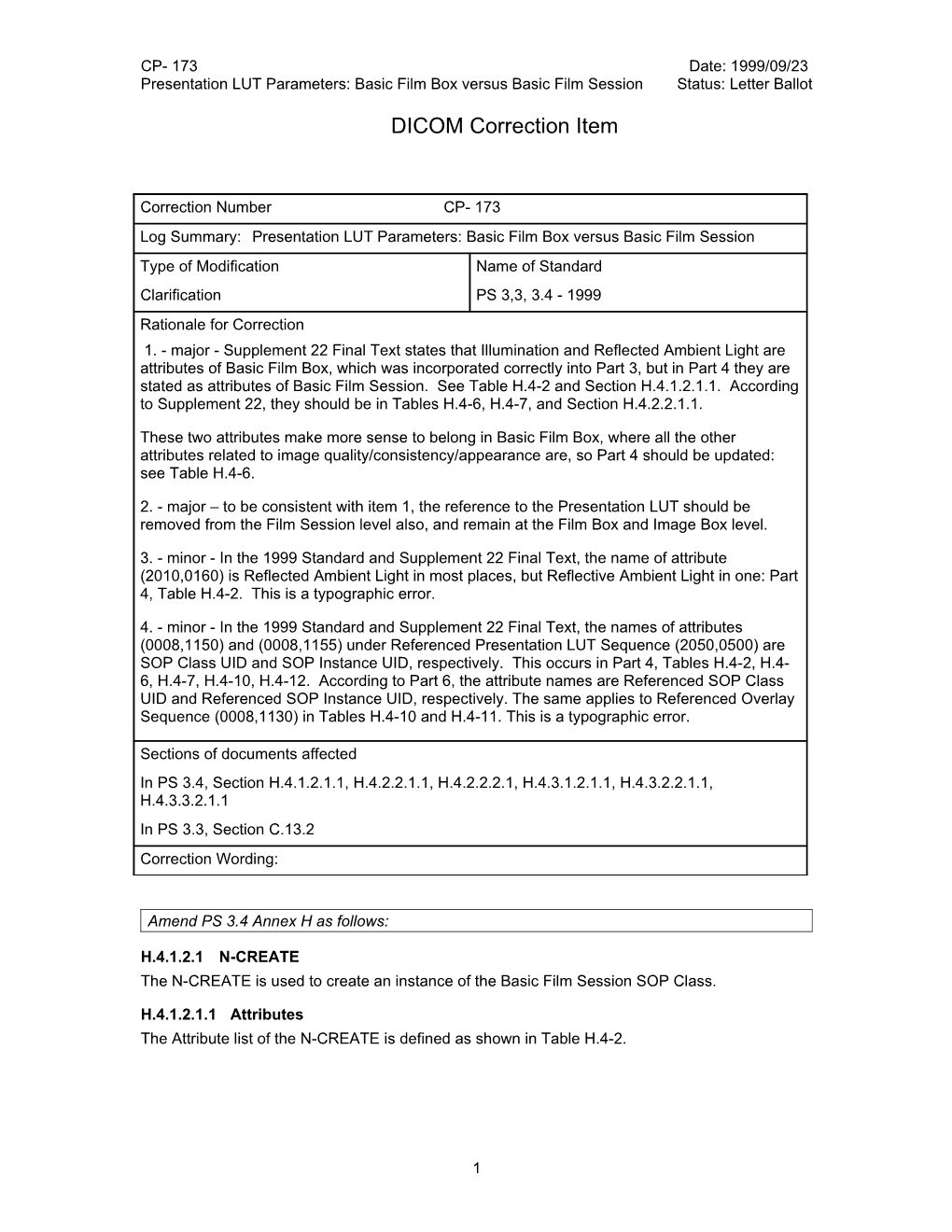 DICOM Correction Proposal Form s5