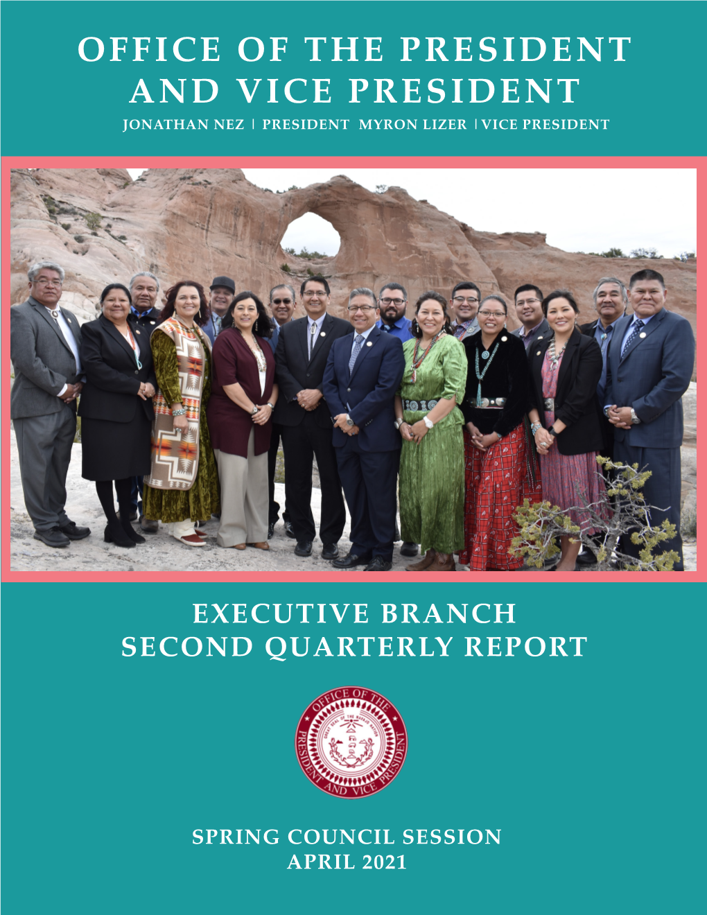 Executive Branch Second Quarterly Report 2021