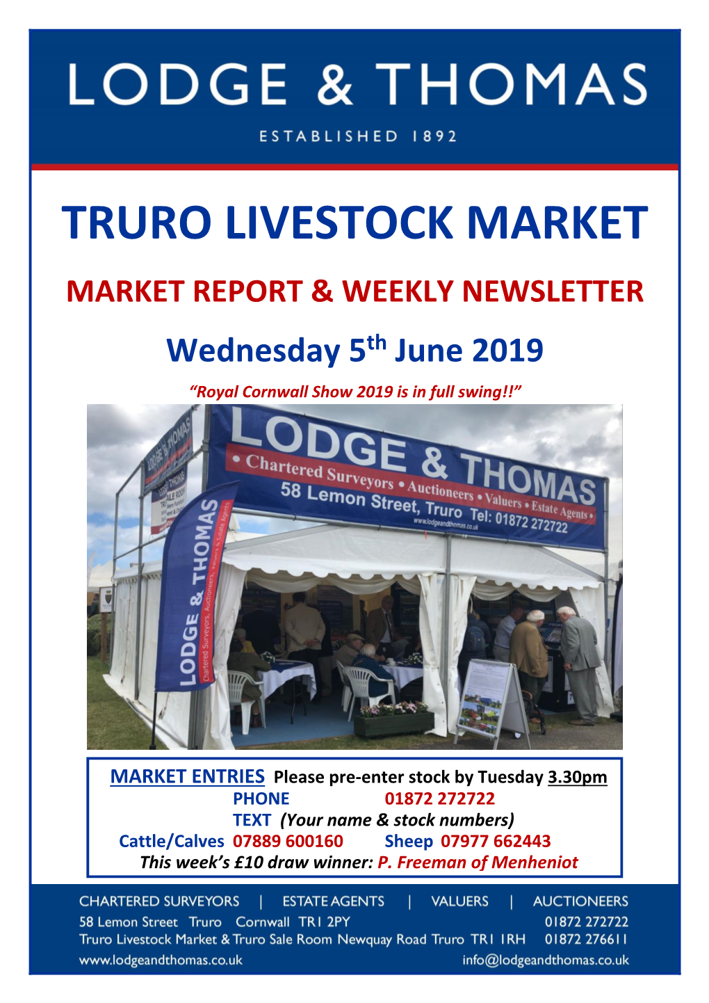 Truro Livestock Market