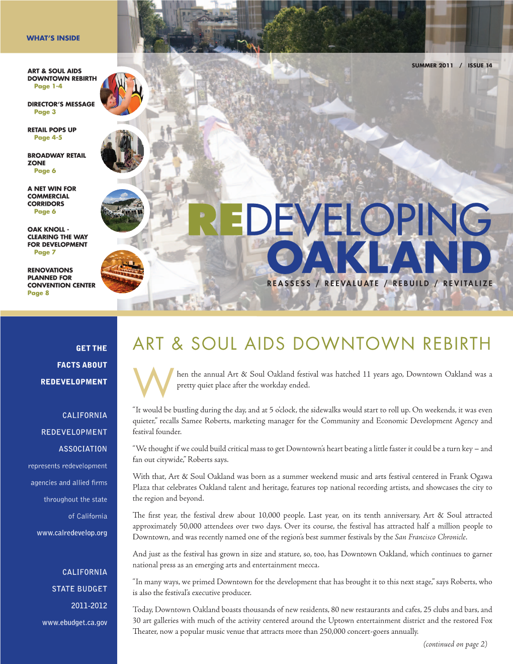 Redeveloping Oakland