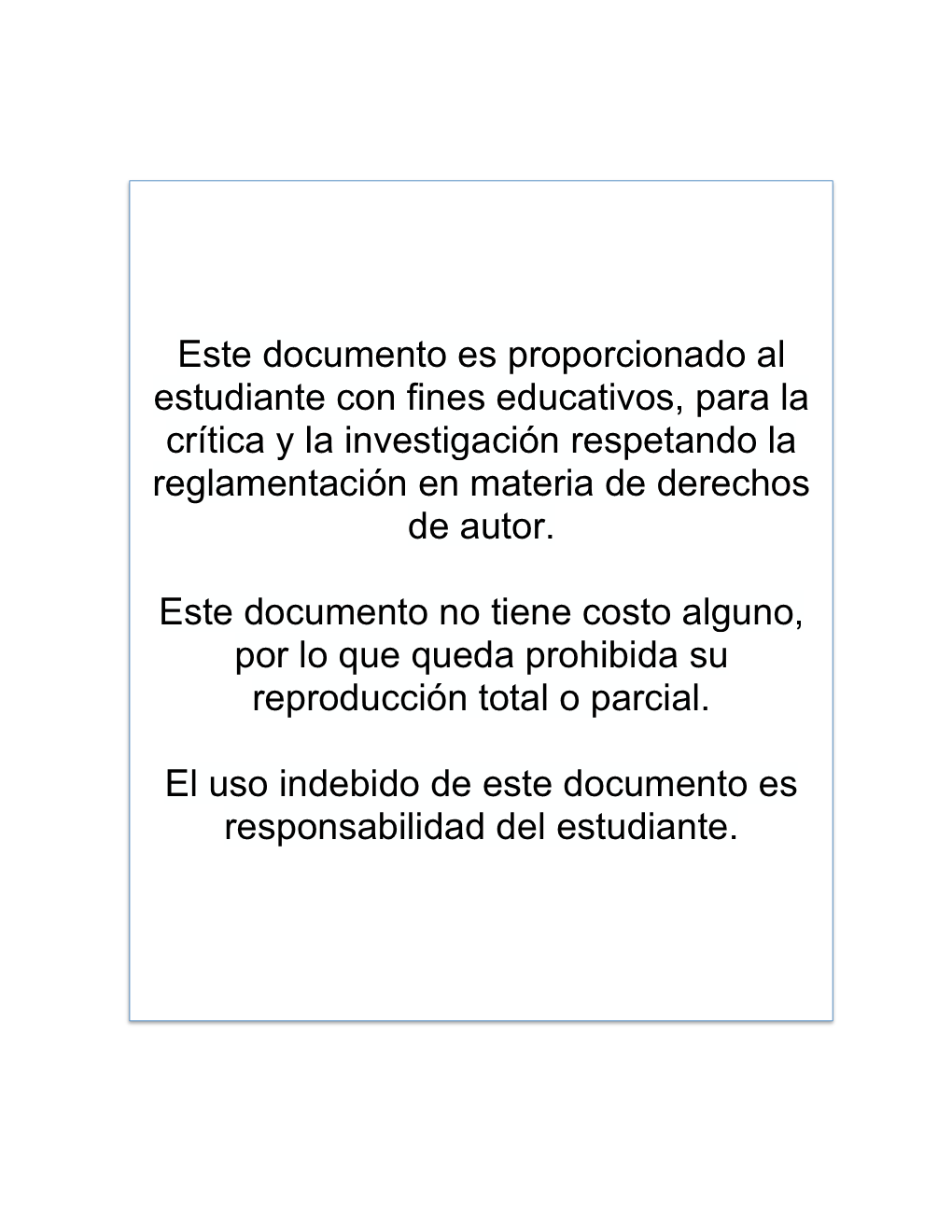 Este Documento Es Proporcionado Al Estudiante Con Fines Educativos, Para La Crítica Y La Investigación Respetando La Reglamentación En Materia De Derechos De Autor