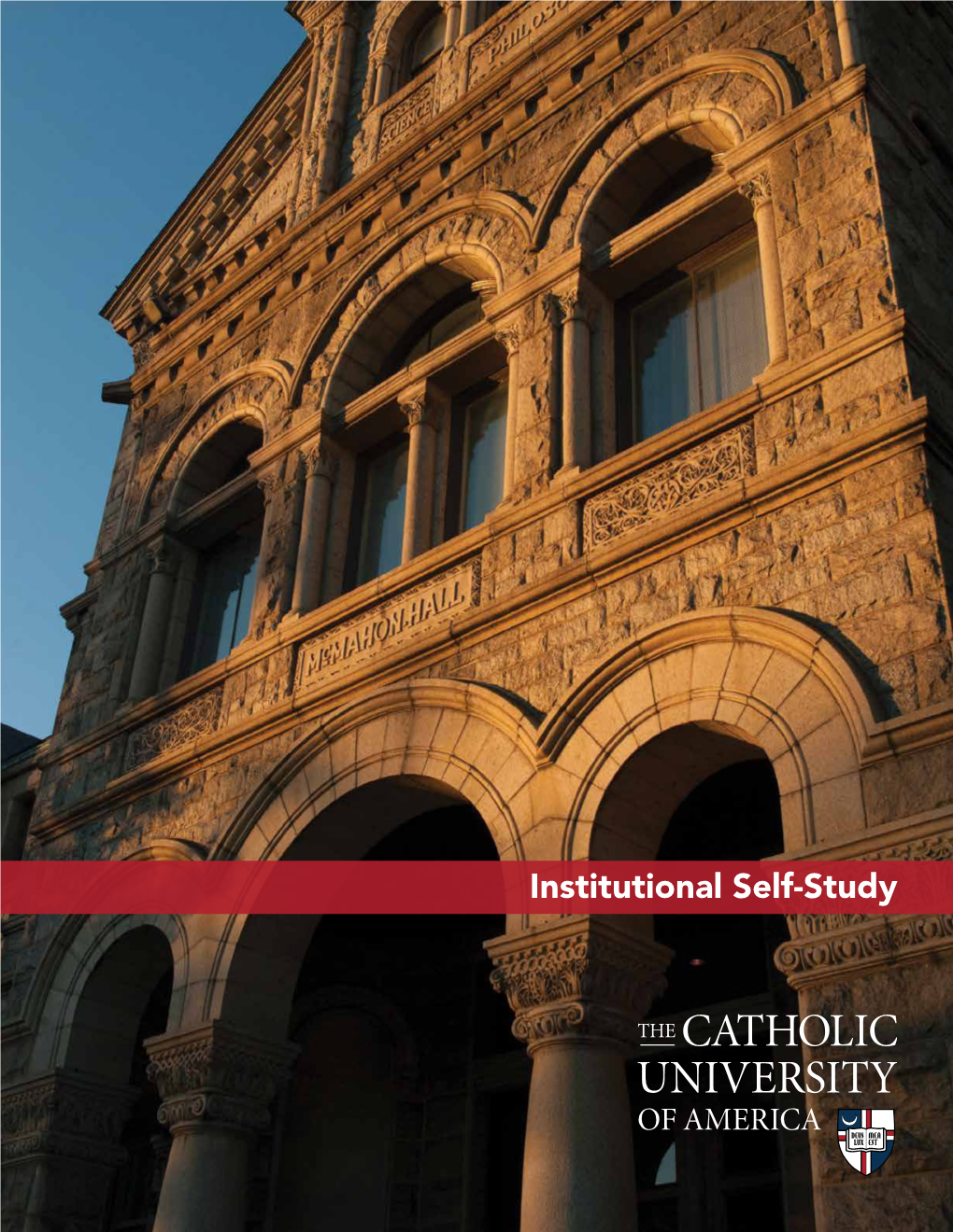 Institutional Self-Study Table of Contents