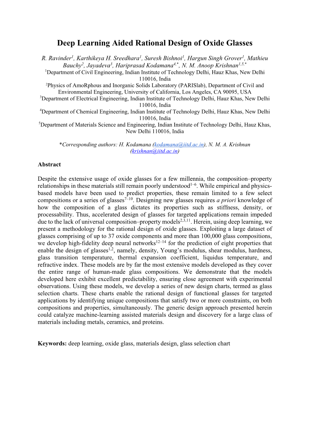 Deep Learning Aided Rational Design of Oxide Glasses