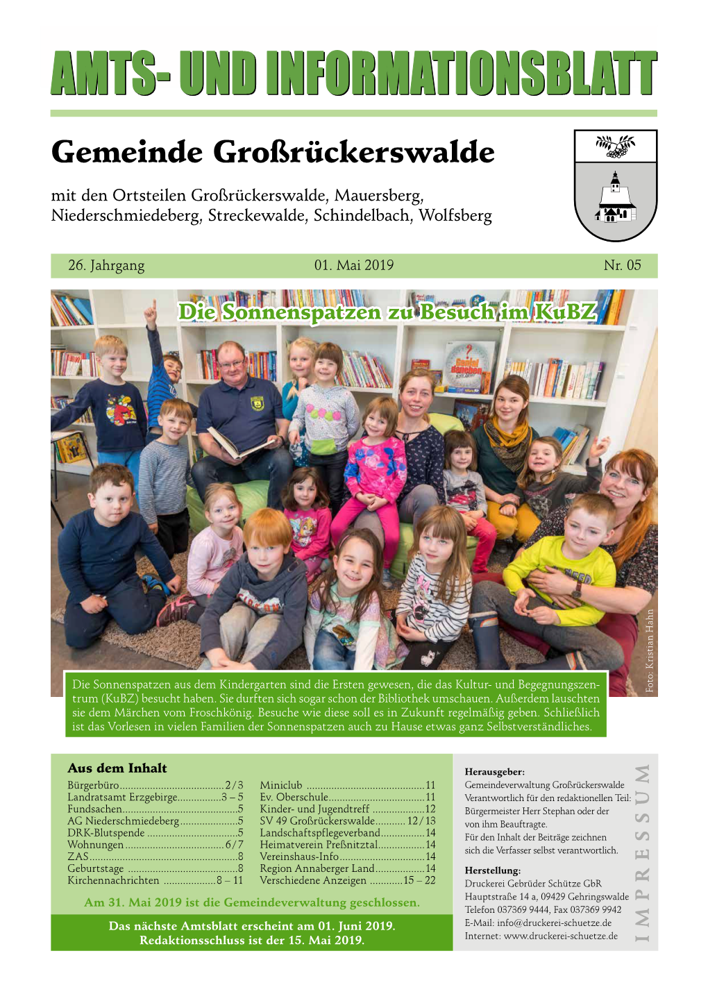 Gemeinde Großrückerswalde Seite 1